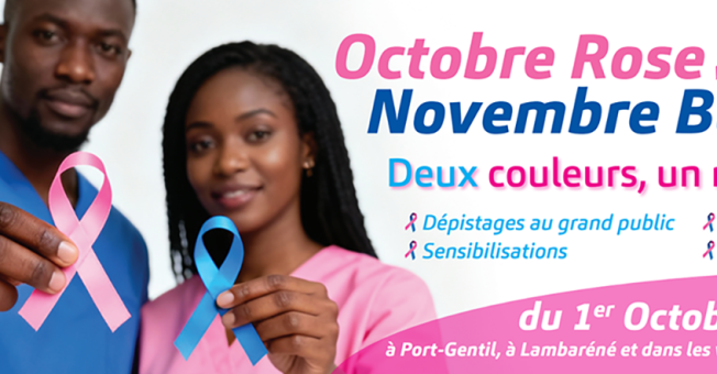 Octobre Rose et Novembre Bleu – L’engagement de M&P Gabon