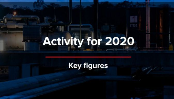 Activity for 2020 - Key Figures