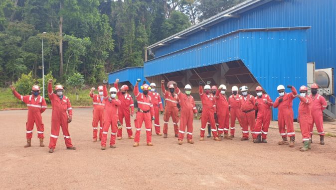 Success - Power plant and M&P Gabon's production gas